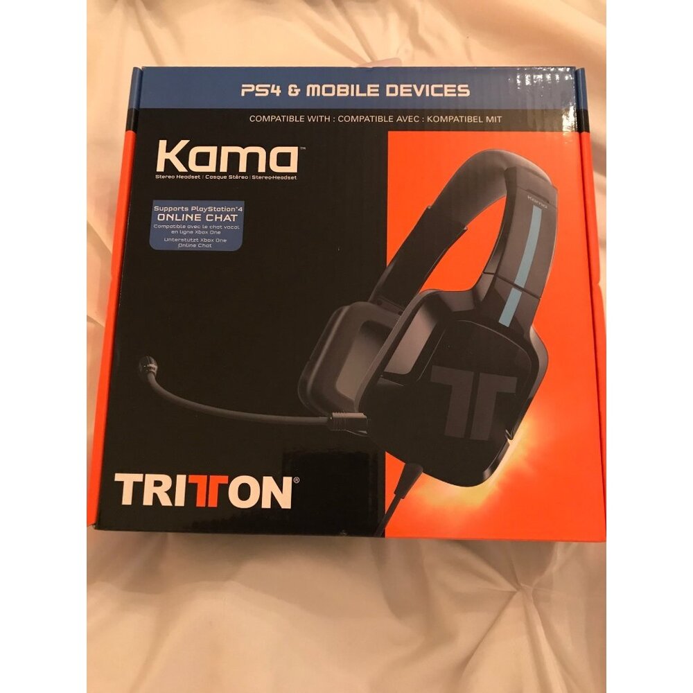 Tritton Kama Stereo Gaming Headset | For PS4 & Mobile | 3.5mm Audio Jack NEW